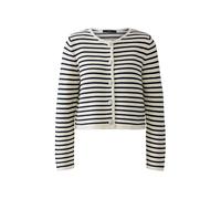 Oui - MAREA Strickjacke white blue - Gr. - 42