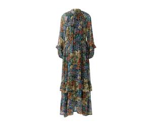 Oui - Maxikleid lilac yellow - Gr. - 40