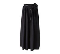 Oui - Maxirock mit separatem Gürtel black - Gr. - 36