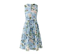 Oui - Midikleid blue white - Gr. - 42