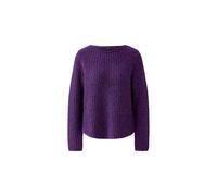 Oui - NAOLIN Pullover Baumwollmischung dk violett orange - Gr. - 38