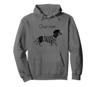 Oui-ner, französischer Wiener-Hund, Dackel, Teckel Pullover Hoodie