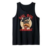 Oui Oui Croissant Lustiger französischer Backcroissant-Liebhaber Tank Top