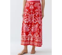 Oui Plisseerock Damen rosa, 36