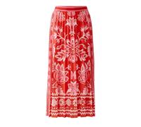 Oui - Plisseerock Silky Touch Qualität red rose - Gr. - 42