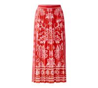 Oui - Plisseerock Silky Touch Qualität red rose - Gr. - 38