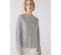 Oui Pullover Damen hellgrau, 40