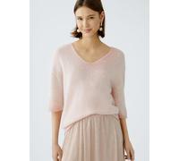 Oui - Pullover mit Alpaka rose red - Gr. - 38