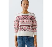 Oui Pullover Damen weiß, 42