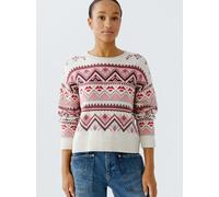Oui Pullover Damen weiß, 46
