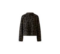 Oui - Pullover dk brown grey - Gr. - 34