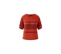 Oui - Pullover dk orange pin - Gr. - 42