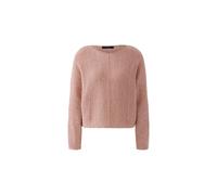 Ouí Strickpullover mit U-Boot-Ausschnitt Damen Rosa Größe 44