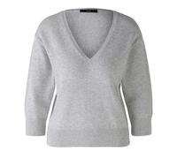 Oui - Pullover - Größe 42 - grau