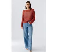 Oui Pullover in Braunrot - Größe 36 | Damen Pullover Cardigans