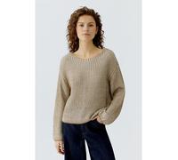 Oui Pullover in Camel - Größe 38 | Damen Pullover Cardigans