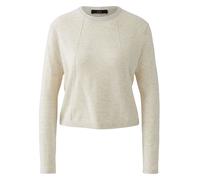 Oui Pullover in Creme - Größe 44 | Damen Pullover Cardigans