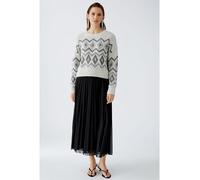 Oui Pullover in Grau - Größe 42 | Damen Pullover Cardigans