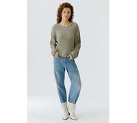 Oui Pullover in Khaki - Größe 44 | Damen Pullover Cardigans