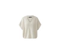 Oui - Pullover light beige mel - Gr. - 36