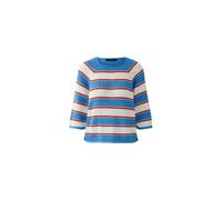 Oui - Pullover lt blue red - Gr. - 40