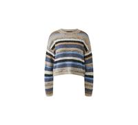 Oui - Pullover lt brown blue - Gr. - 36