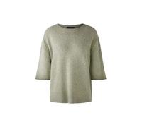 Oui - Pullover mit Alpaka dusty olive - Gr. - 34