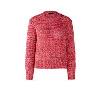 Oui - Pullover mit Wolle und Alpaka red rose - Gr. - 42