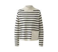 Oui - Pullover offwhite black - Gr. - 36