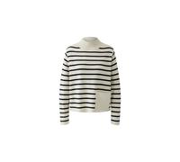 Oui - Pullover offwhite black - Gr. - 38