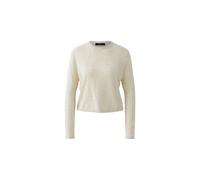 Oui - Pullover offwhite mel - Gr. - 36
