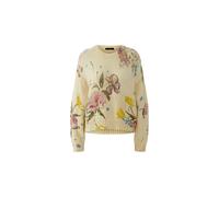 Oui - Pullover offwhite red - Gr. - 38