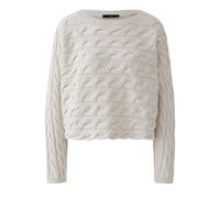 Oui - Pullover SIRAH - Größe 44 DAMEN - weiß