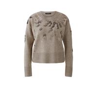 Oui - Pullover - Größe 38 DAMEN - taupe