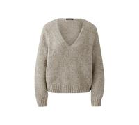 Oui - Pullover smokey taupe - Gr. - 42