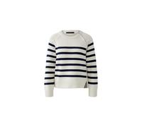 Oui - Pullover white blue - Gr. - 44