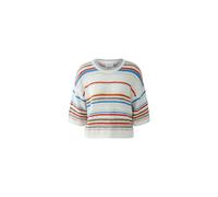 Oui - Pullover white red - Gr. - 44