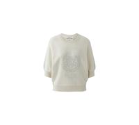 Oui - Pullover whitecap gray - Gr. - 44