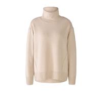Oui - Pullover Wollmischung light beige mel - Gr. - 36
