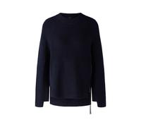 Oui Damen Pullover RUBI, marine, Gr. 34