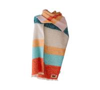 Oui - Schal gestreift red green - Gr. - ONE SIZE