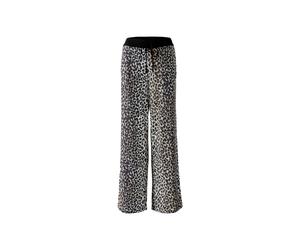 Oui - Schlupfhose Silky Touch Qualität dk camel black - Gr. - 44