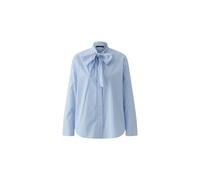 Oui - Schluppenbluse blue white - Gr. - 38