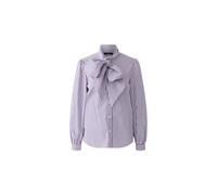 Oui - Schluppenbluse white violett - Gr. - 44