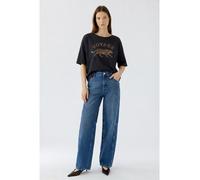 Oui Shirt in Schwarz - Größe 38 | Damen Tops