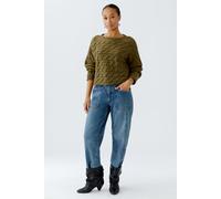 Ouí Pullover SIRAH boxy geschnitten burnt olive Damen Größe 36