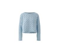 Oui Damen Pullover SIRAH boxy geschnitten Uni