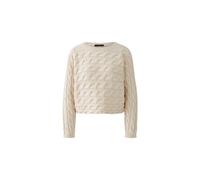 Oui - SIRAH Pullover whitecap gray - Gr. - 42