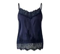 Oui - Spitzentop darkblue - Gr. - 38