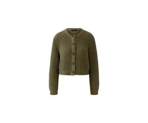 Oui - Strickjacke green garden - Gr. - 36